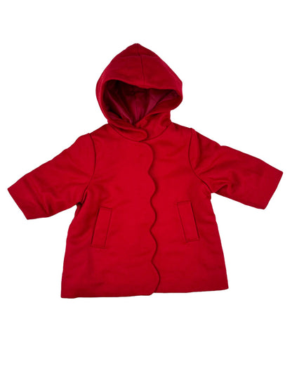 Red Wool Coat 12 Months