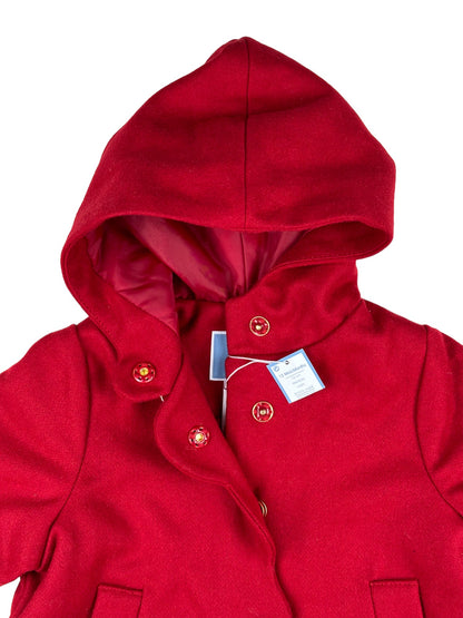 Red Wool Coat 12 Months