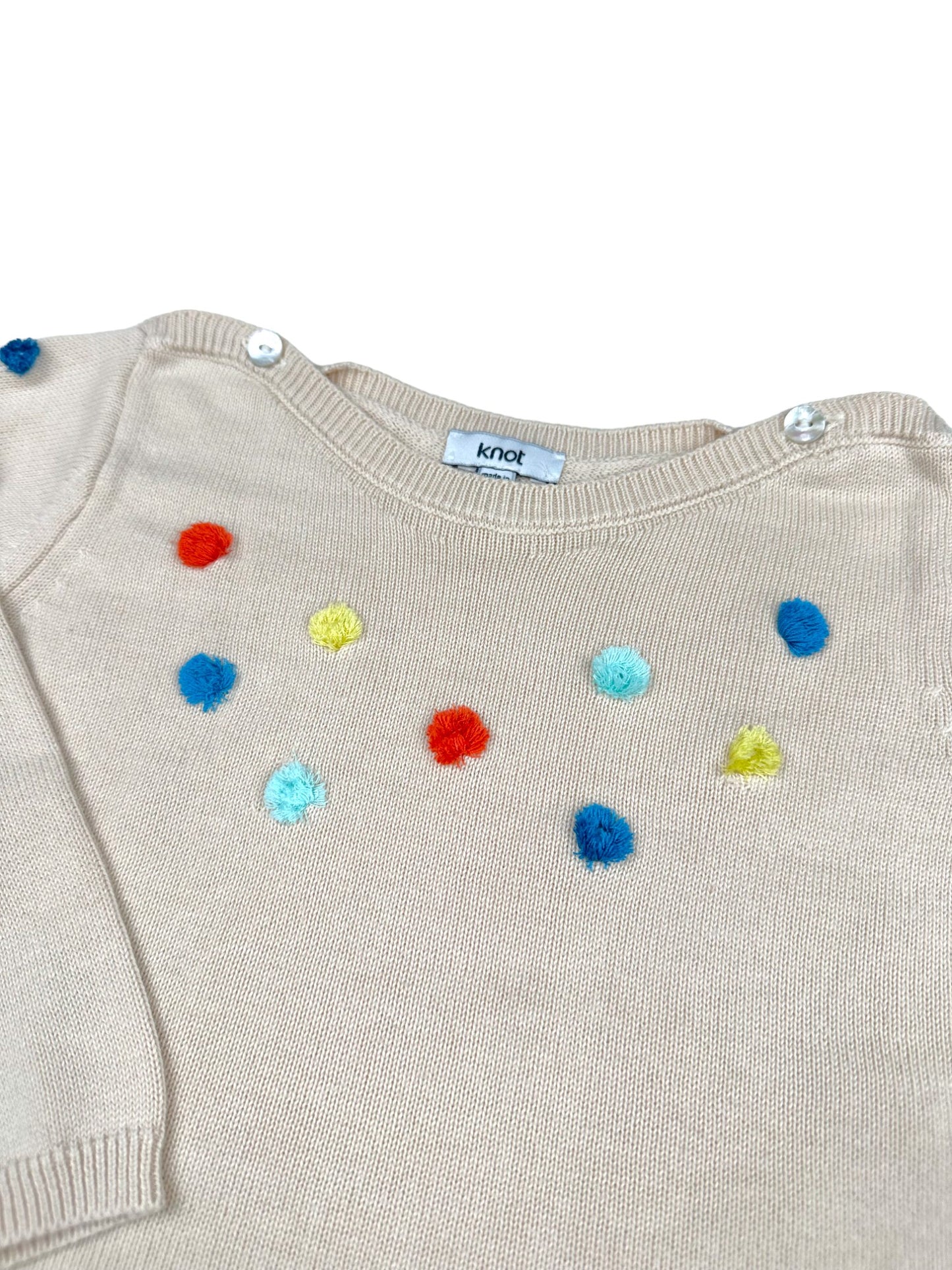 Pompom Sweater 12 Months