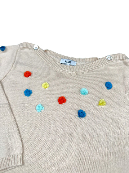 Pompom Sweater 12 Months