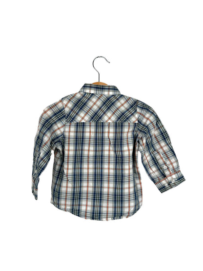 Camisa Xadrez 12-18 Meses