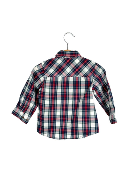 Camisa Xadrez 12-18 Meses