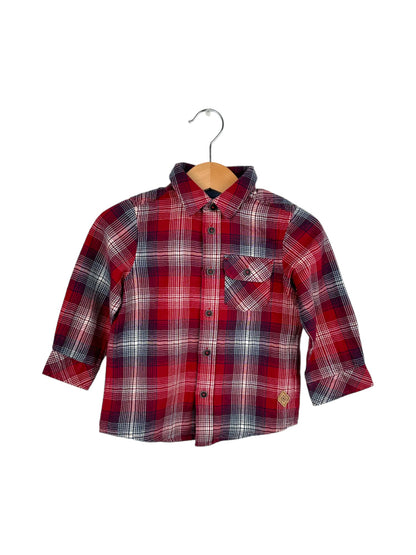 Plaid Shirt 12-18 Months