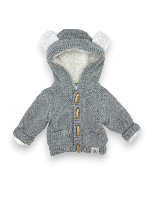 Casaco de Malha Capuz 0-1 Mês