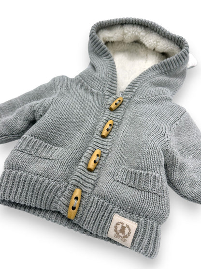 Casaco de Malha Capuz 0-1 Mês