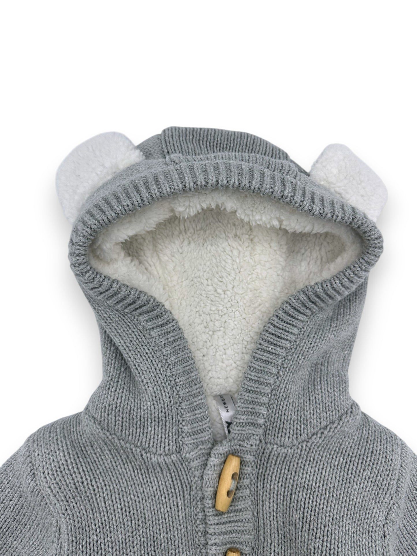 Casaco de Malha Capuz 0-1 Mês