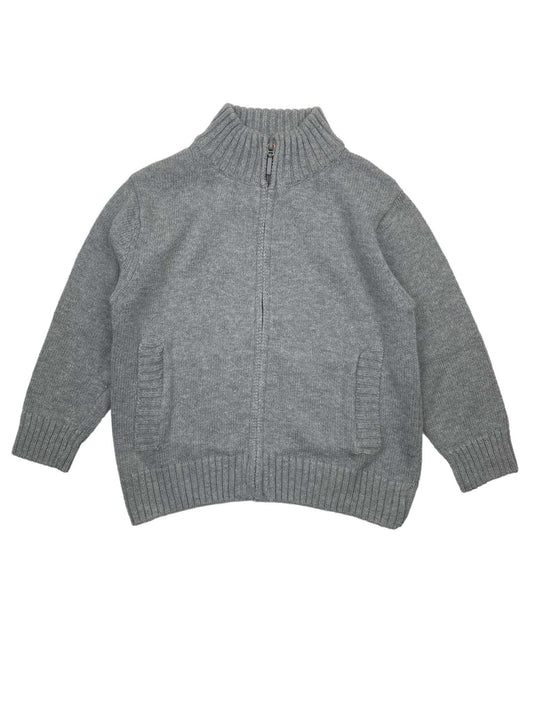 Grey Knitted Coat 2-3 Years