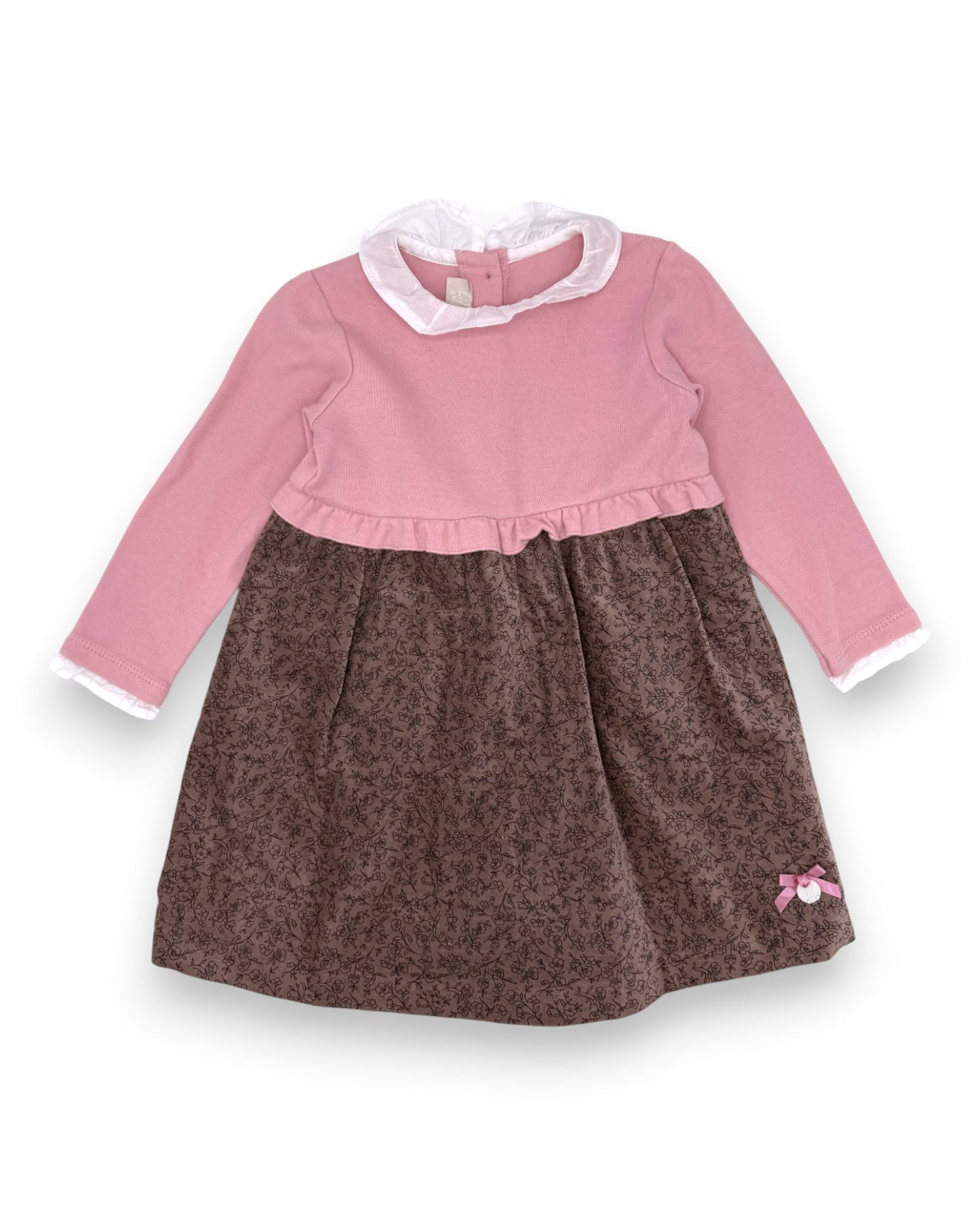 Vestido Folhos 18 Meses