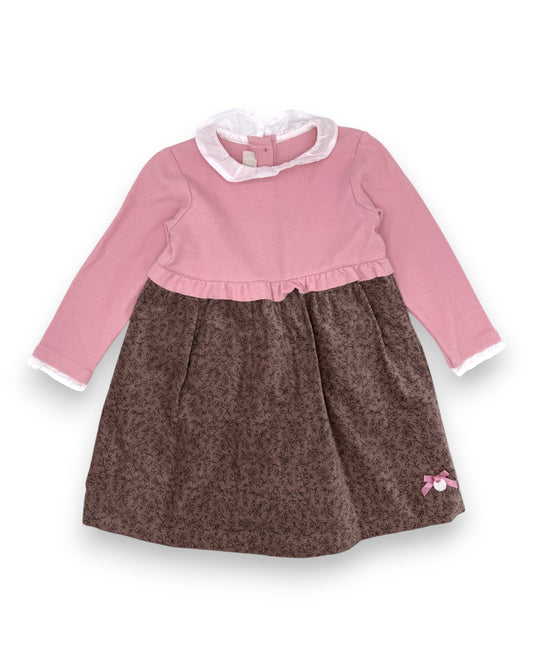 Vestido Folhos 18 Meses