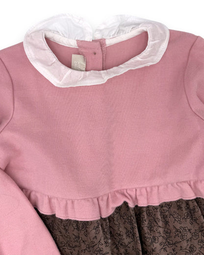 Vestido Folhos 18 Meses