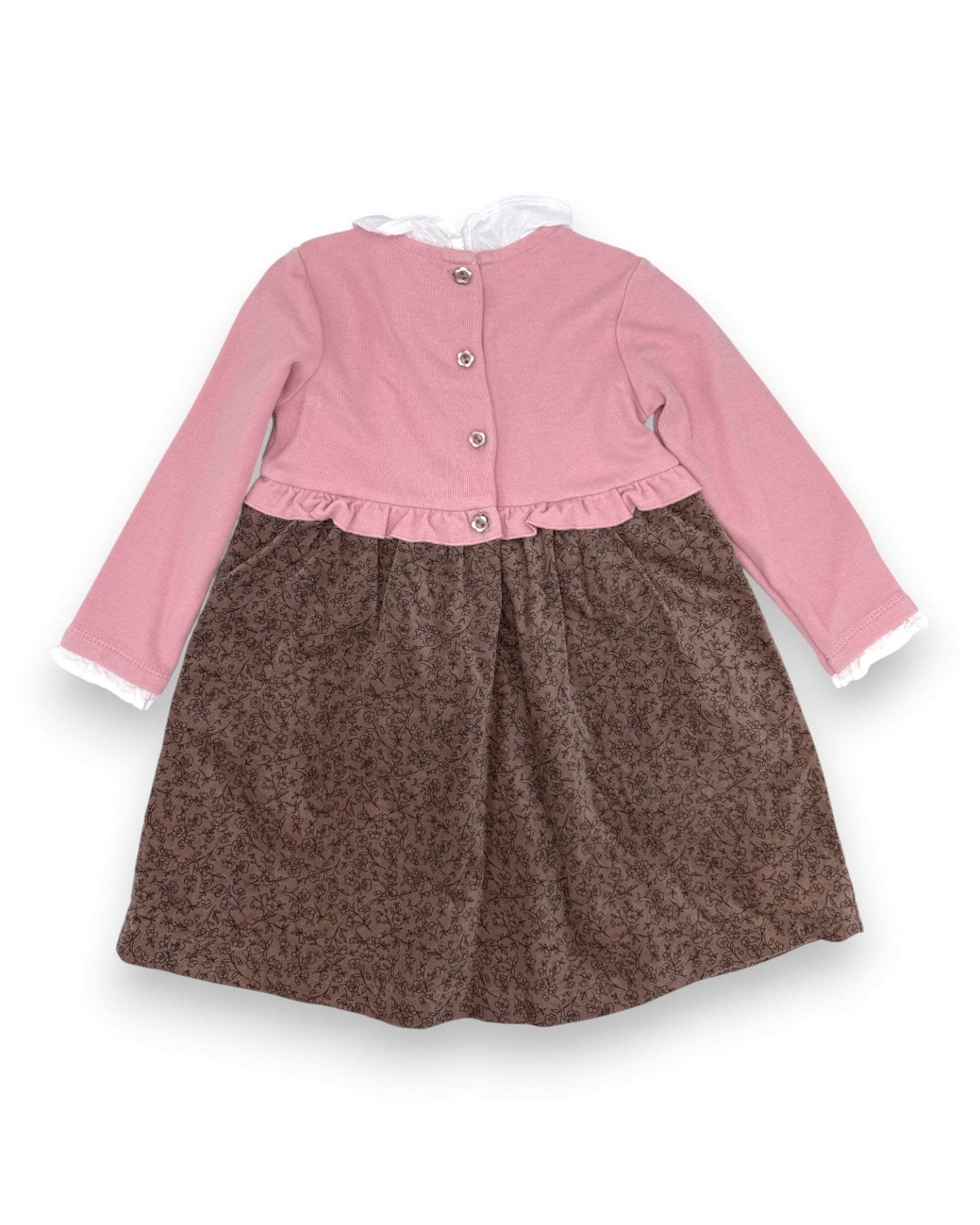 Vestido Folhos 18 Meses