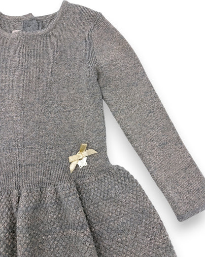 Vestido Malha Brilho 18 Meses