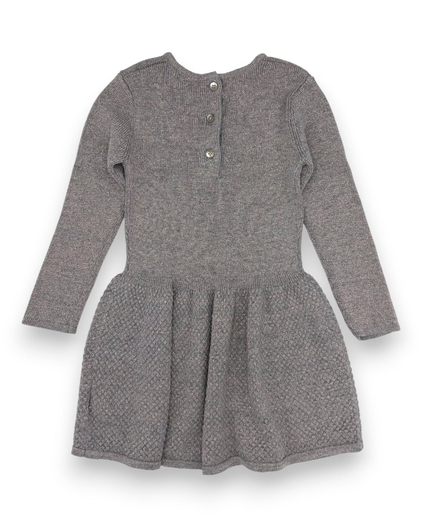 Vestido Malha Brilho 18 Meses