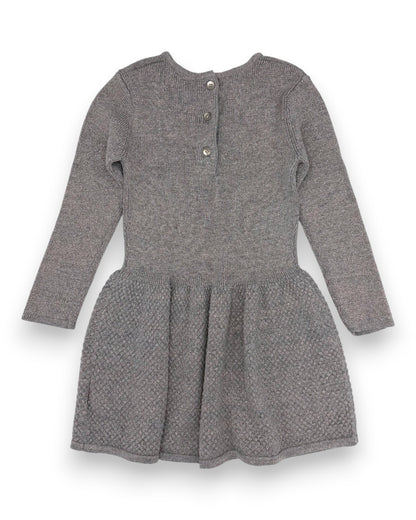 Vestido Malha Brilho 18 Meses