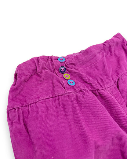 Pink Corduroy Pants, Size 2