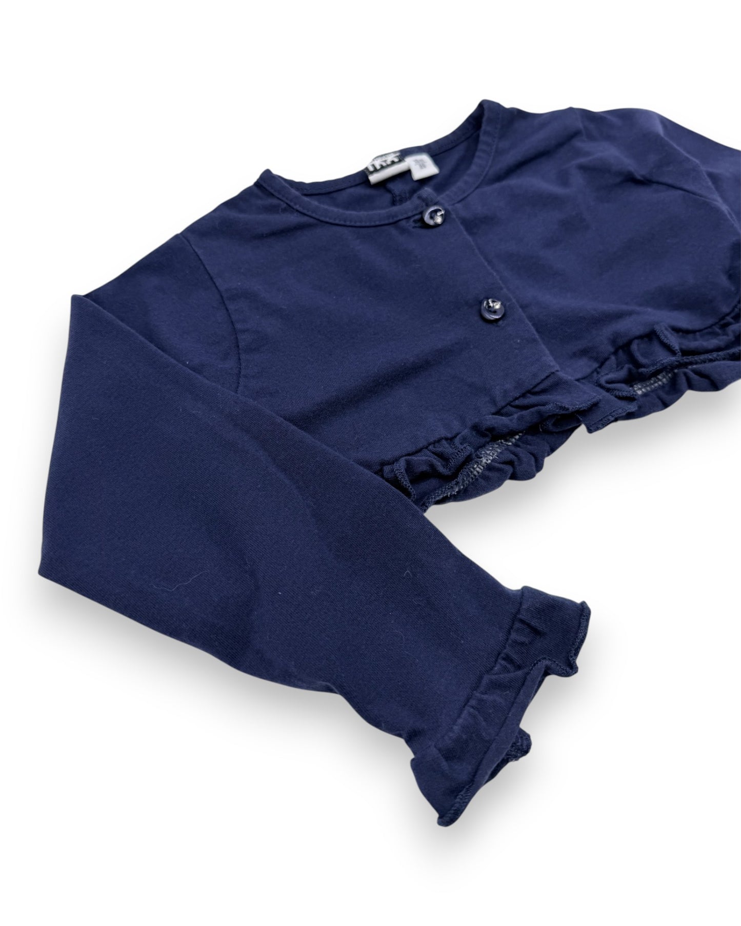 Casaco Bolero Azul 18 Meses