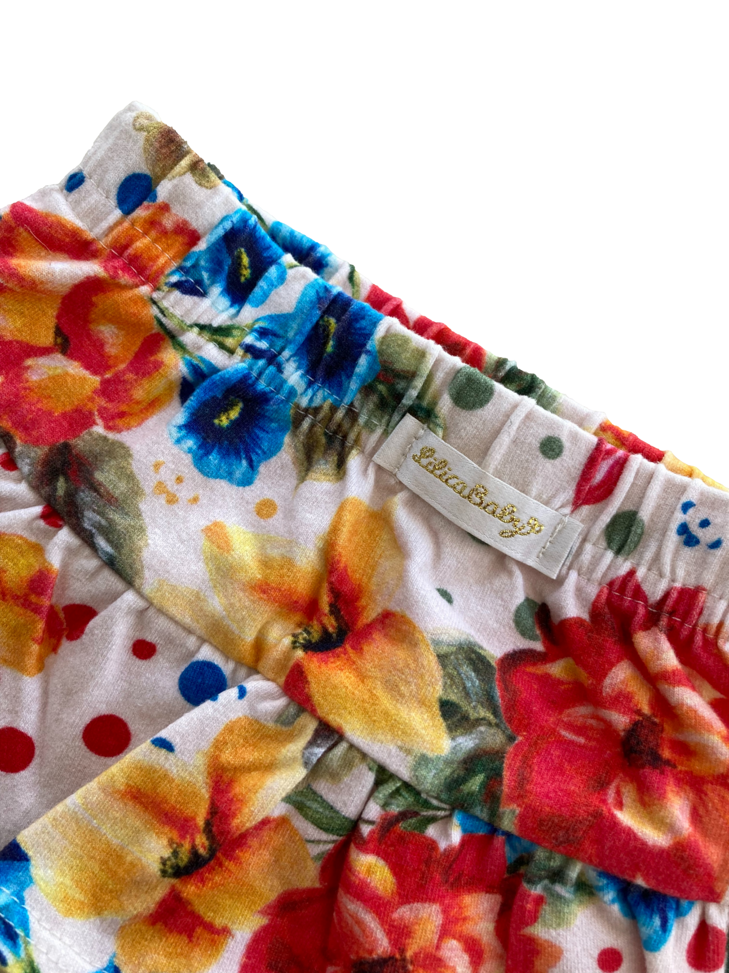 Floral Shorts 3-6 Months