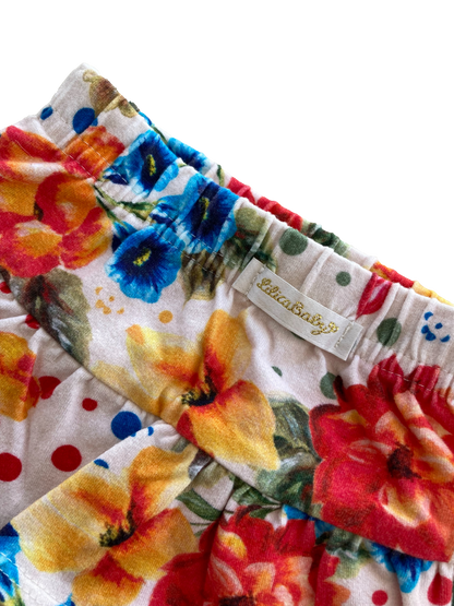 Floral Shorts 3-6 Months