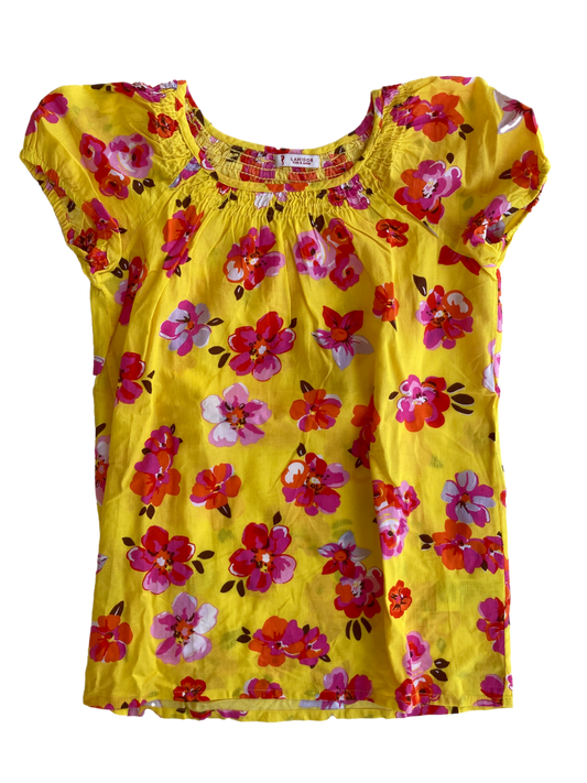 Yellow Short Sleeve Top 12 Years