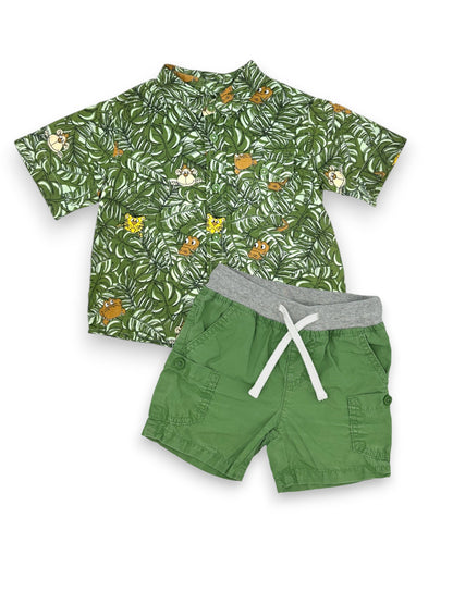 Conjunto Camisa e Calções 9-12 Meses