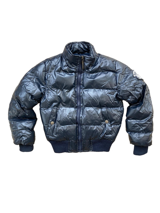 Blue Metallic Jacket 6 Years