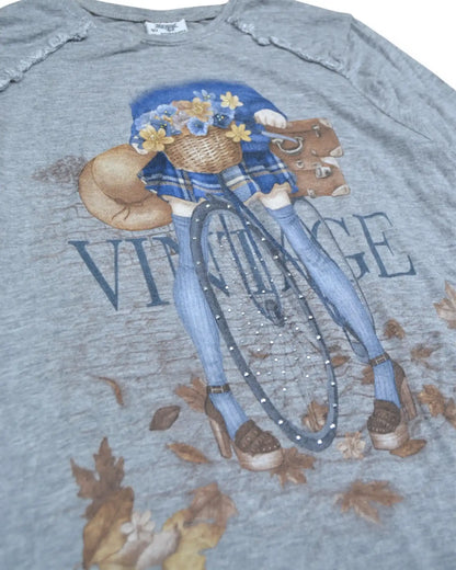 T-Shirt Cinza MAYORAL - 7 Anos