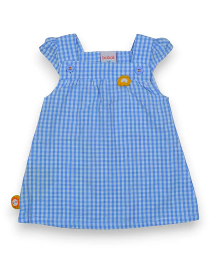 Vestido Xadrez BOBOLI - 12 Meses