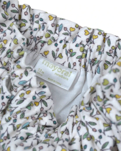 Tapa Fraldas Floral MAYORAL - 12 Meses