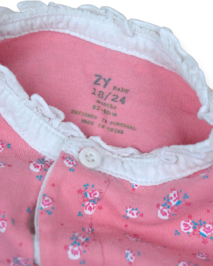 Babygrow Rosa ZIPPY - 18-24 Meses
