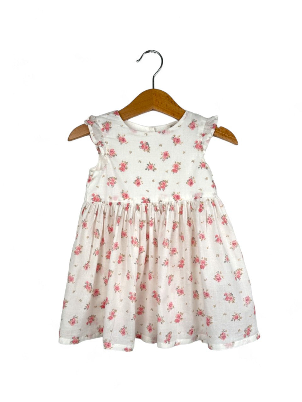 Vestido Flores 6-9 Meses