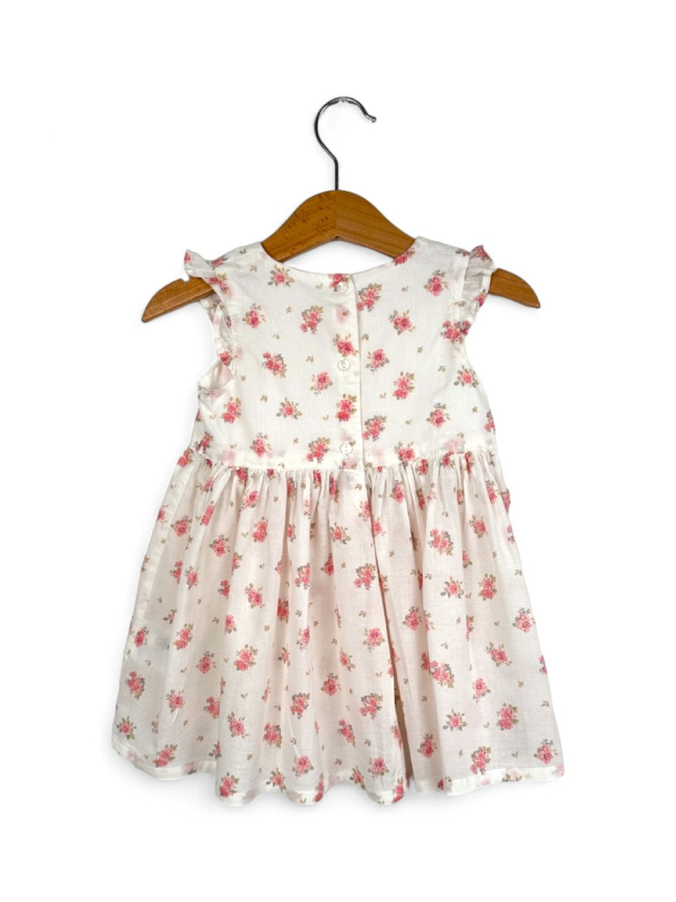 Vestido Flores 6-9 Meses