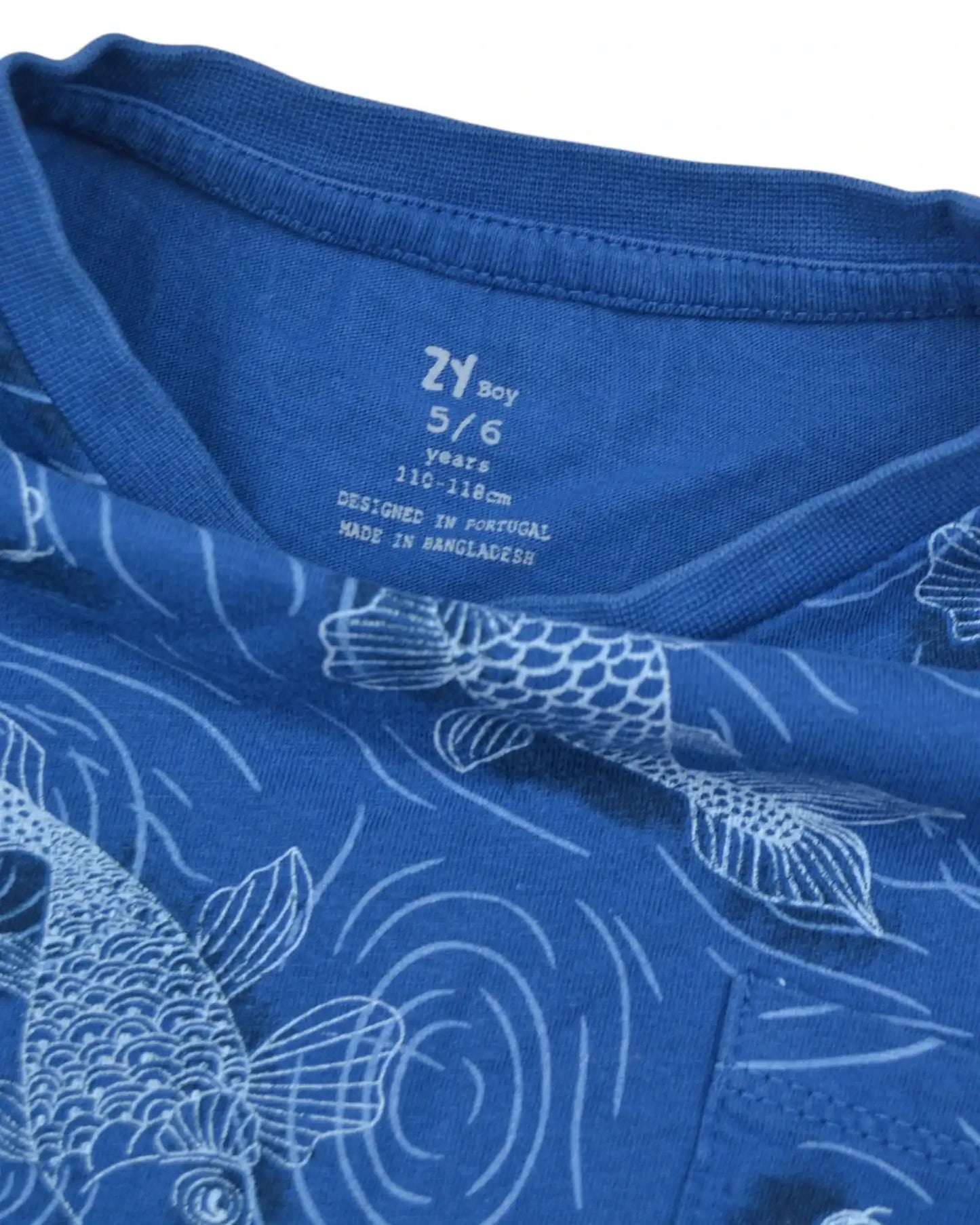 T-Shirt Azul ZIPPY - 5-6 Anos
