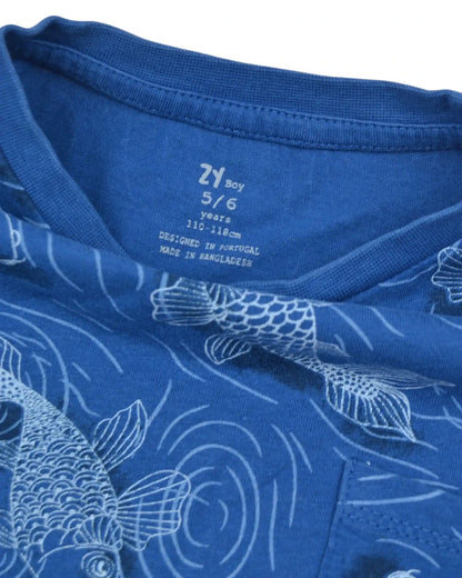 T-Shirt Azul ZIPPY - 5-6 Anos