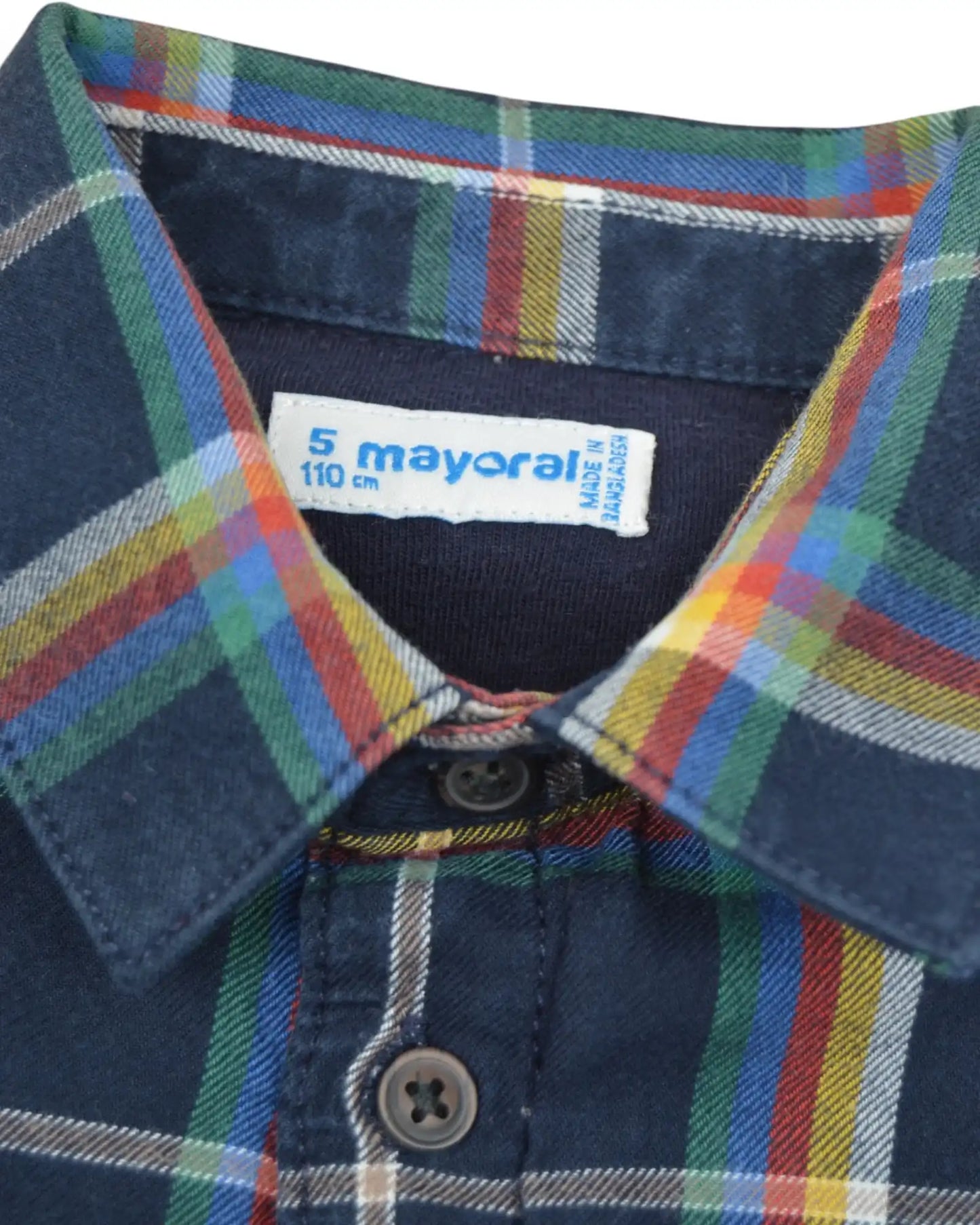 Sobre Camisa Xadrez Flanela MAYORAL - 5 Anos