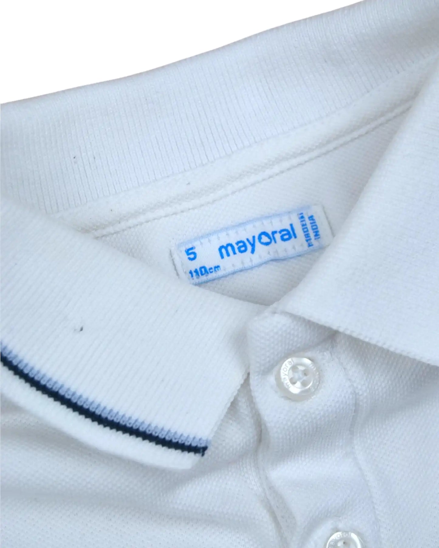 Polo Branco MAYORAL - 5 Anos