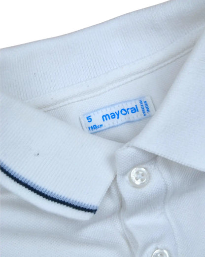 Polo Branco MAYORAL - 5 Anos