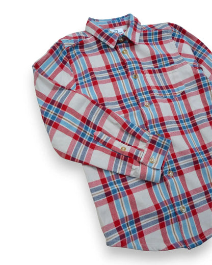 Camisa Xadrez Flanela ZIPPY - 6-7 Anos