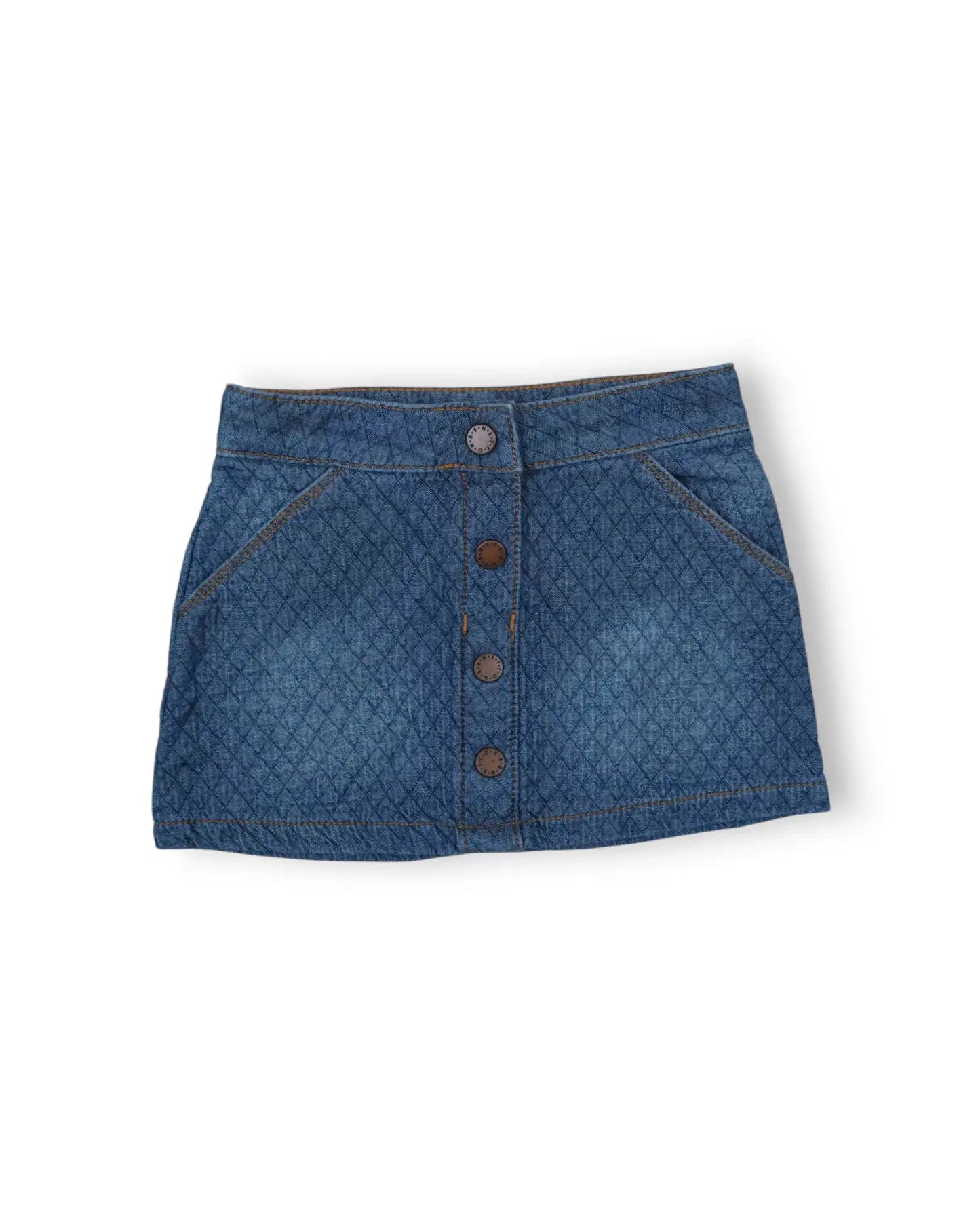 Mini Saia Azul BENETTON - 2 Anos