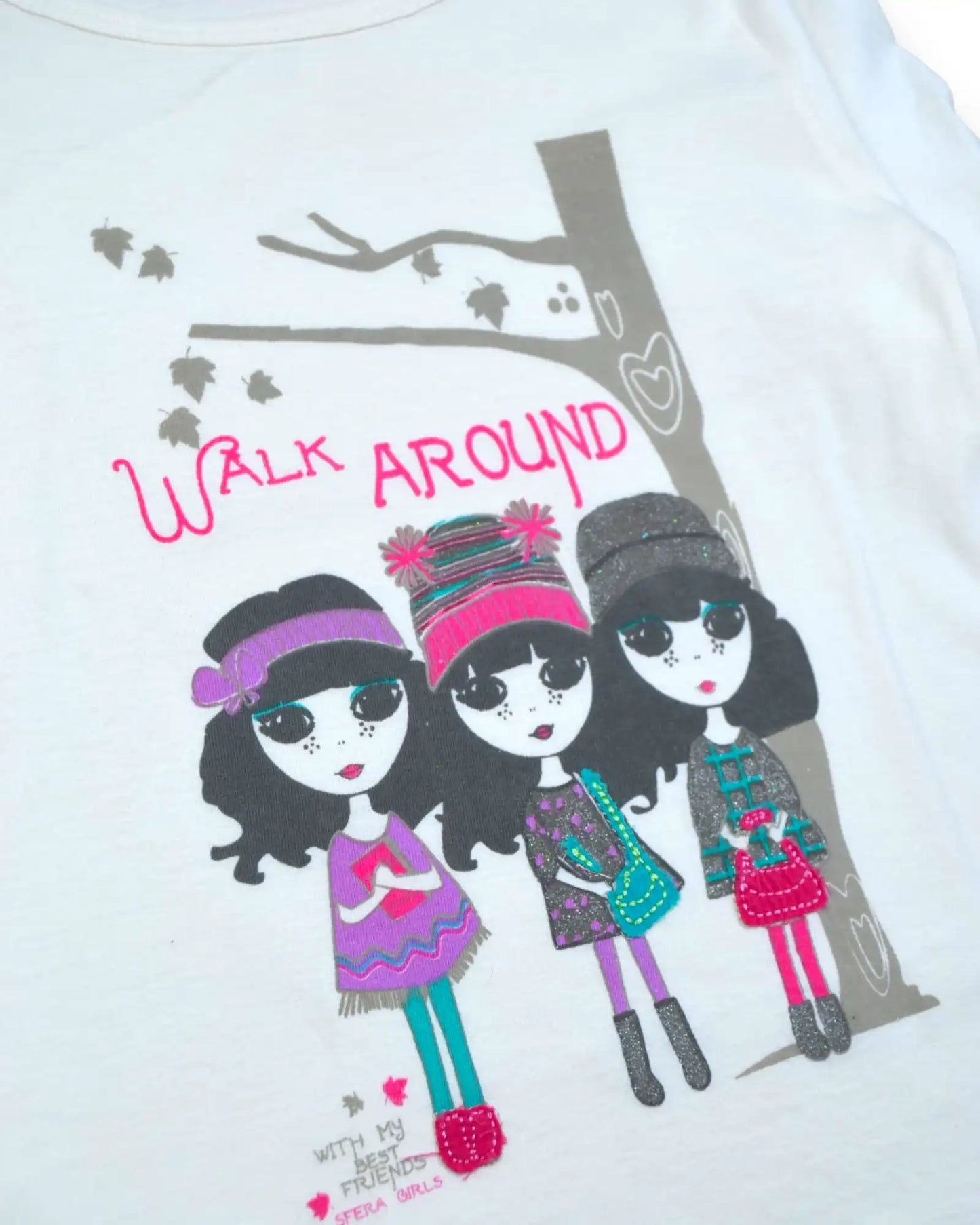T-Shirt Branca SFERA - 6-7 Anos