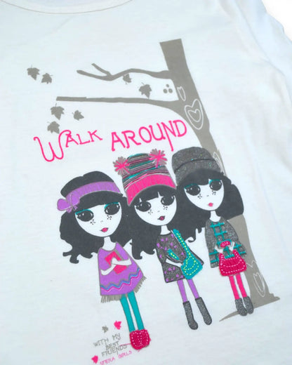 T-Shirt Branca SFERA - 6-7 Anos