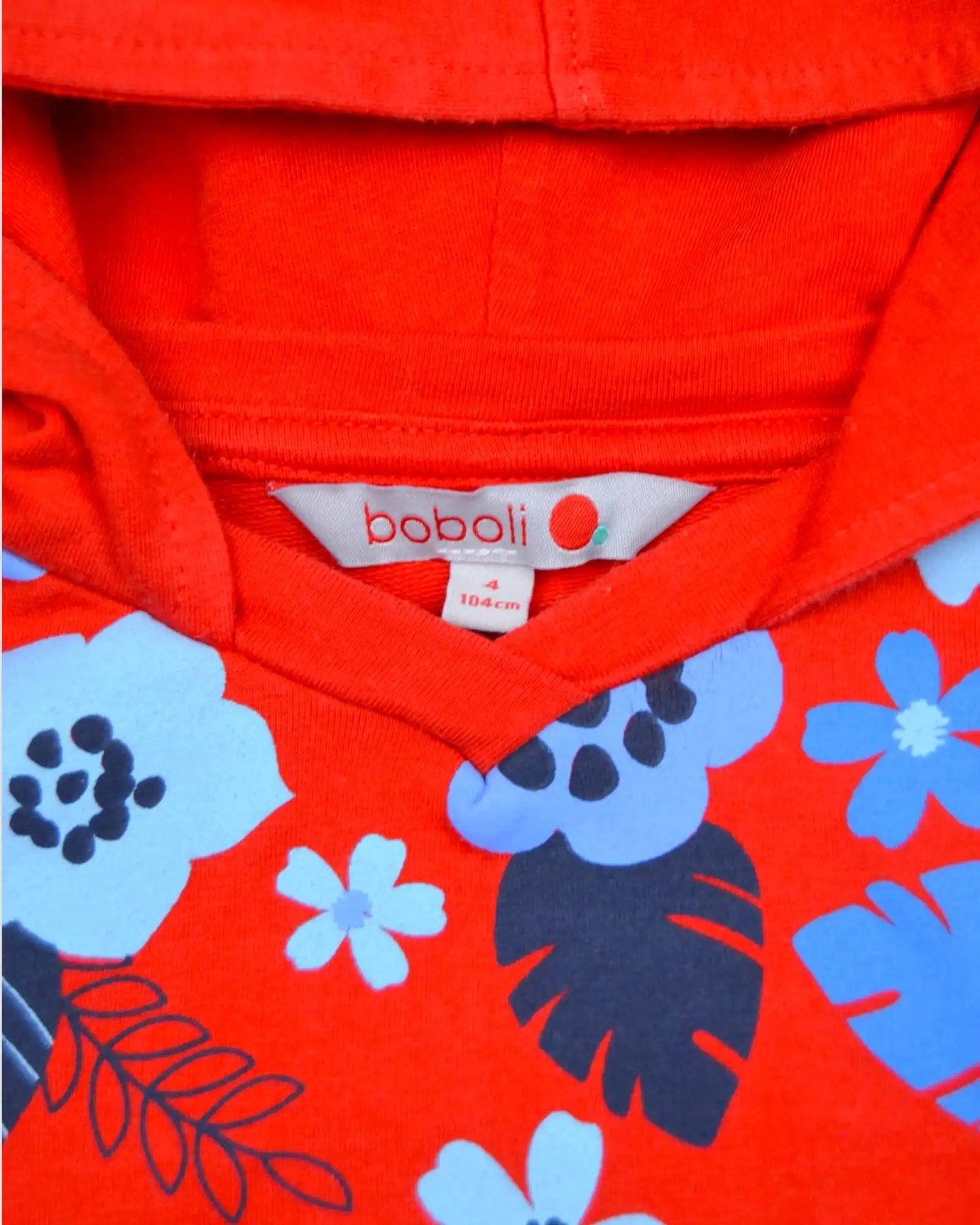Sweater Vermelha Cropped BOBOLI - 4 Anos