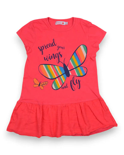 Vestido Rosa BOBOLI - 6 Anos