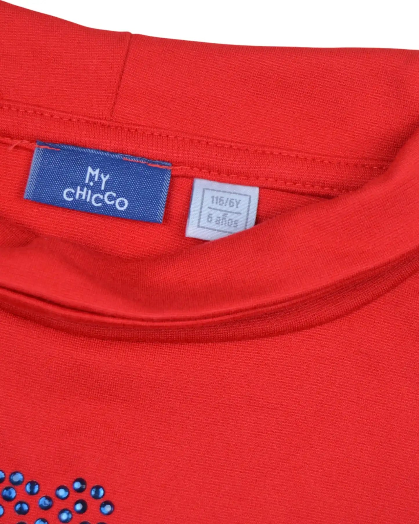 Vestido Vermelho CHICCO - 6 Anos