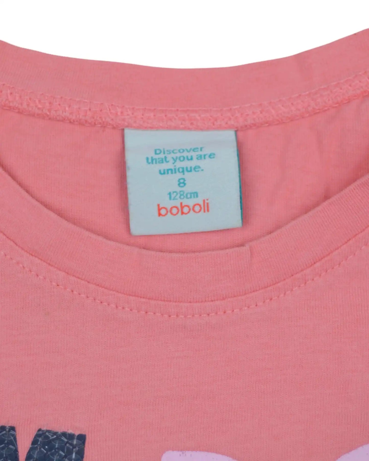 T-Shirt Rosa Smile BOBOLI - 8 Anos
