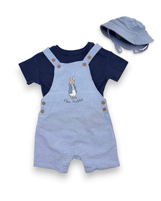 Conjunto Azul Peter Rabbit 6-9 Meses