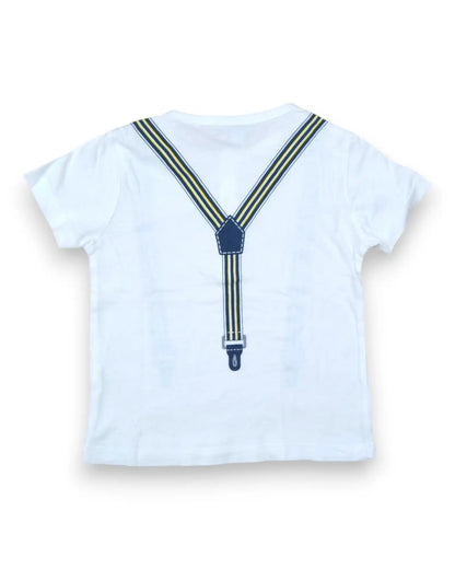 T-Shirt Branca FAGOTTINO - 12-18 Meses