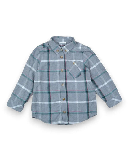 Camisa Xadrez Flanela ZIPPY - 18-24 Meses