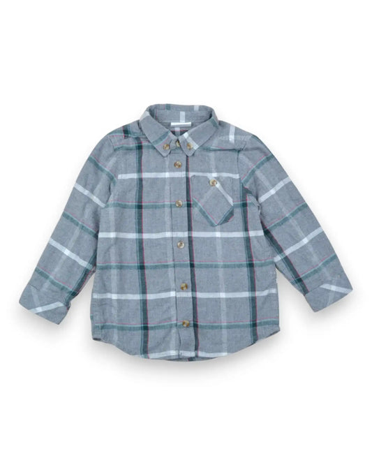 Camisa Xadrez Flanela ZIPPY - 18-24 Meses