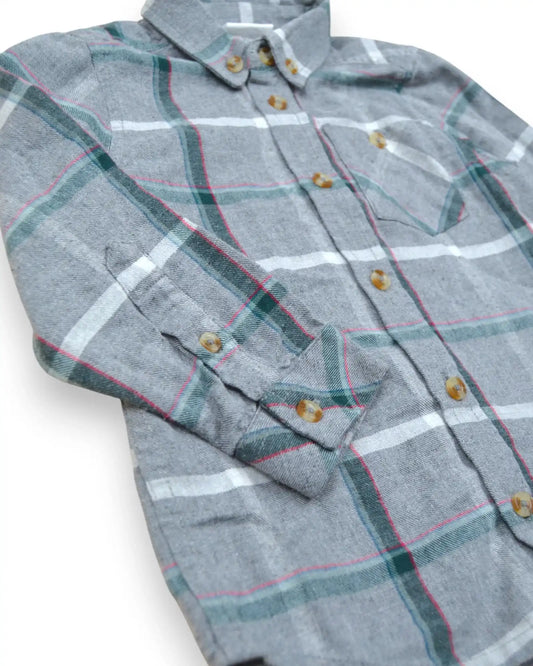Camisa Xadrez Flanela ZIPPY - 18-24 Meses