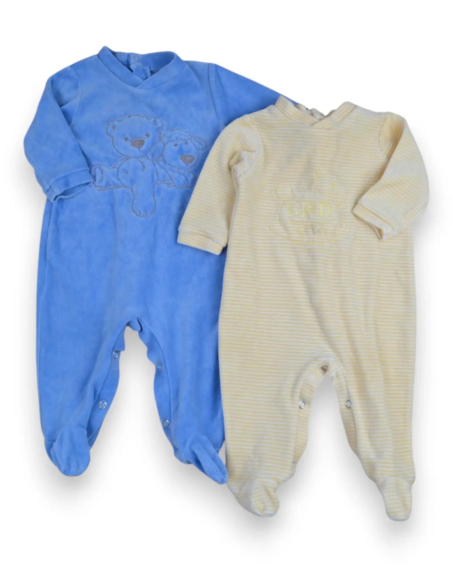 Pack 2 Babygrow Polar GRD - 3 Meses